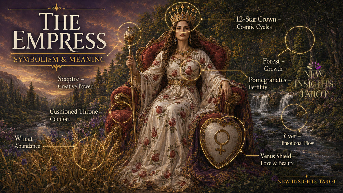 The Empress Tarot Card – Meaning, Symbolism & Abundance