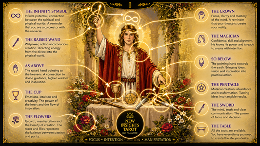 The Magician Tarot Card – Meaning, Symbolism & Manifestation