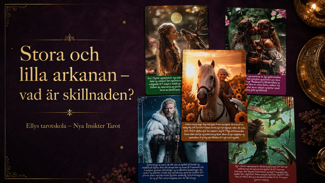 Stora och lilla arkanan – vad är skillnaden?